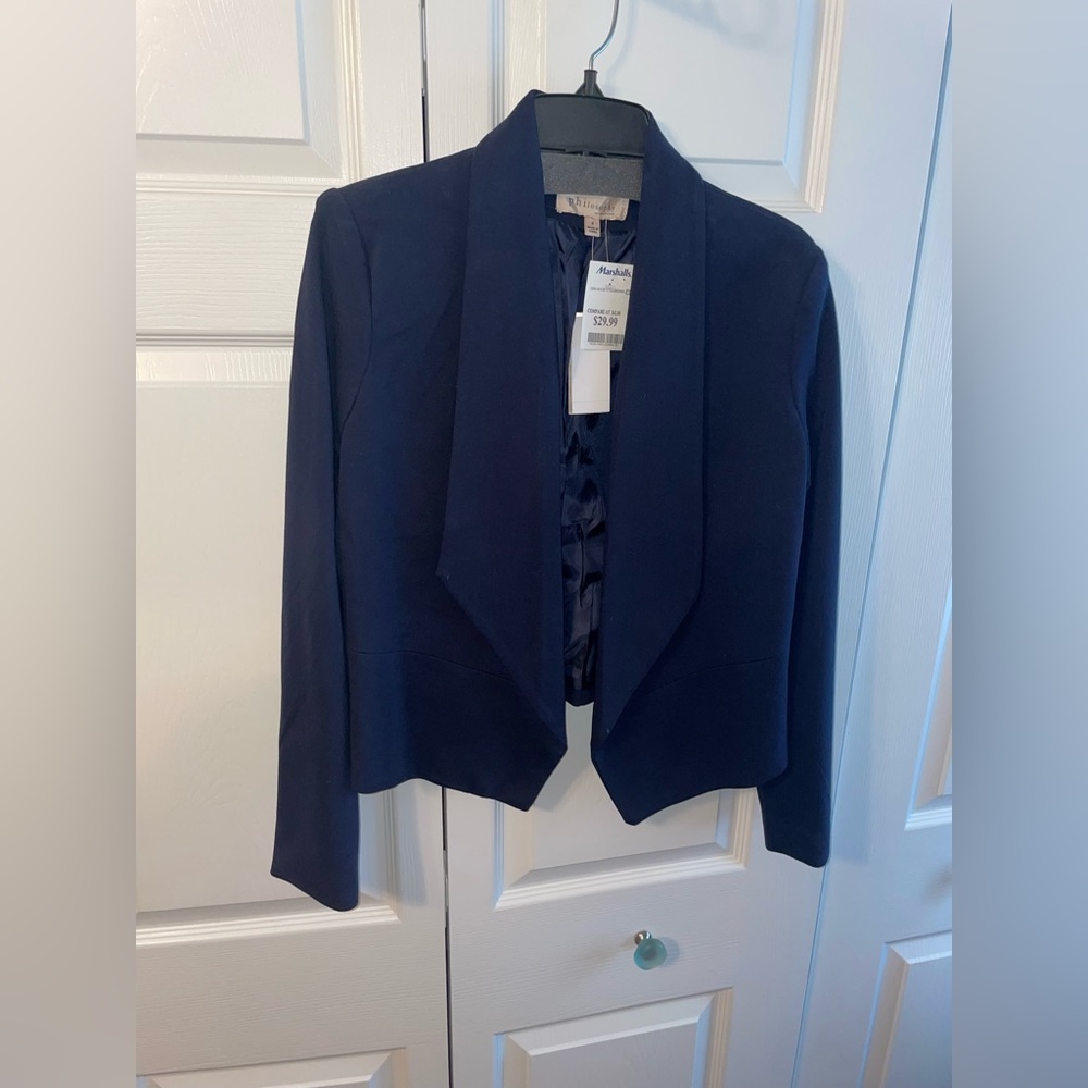 Philosophy Navy blue blazer. Size 4 NWT